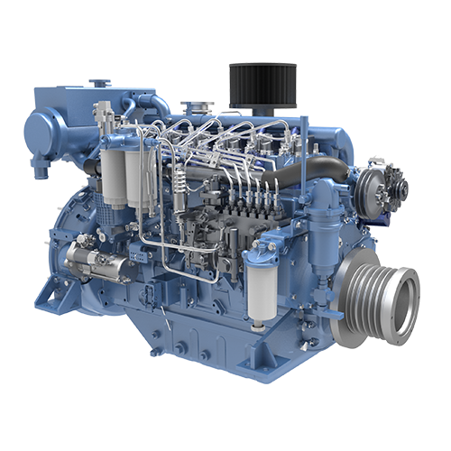 WP6CD 132-152 HP | Marine Diesel Engine