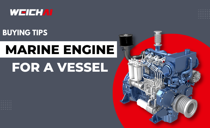 Marine Engine for a Vessel