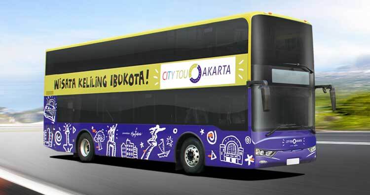 Double-decker passenger electric bus