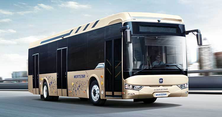 3-door electric bus